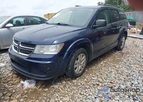 2017 Dodge Journey Se from USA, damaged, VIN 3C4PDCAB7HT691501